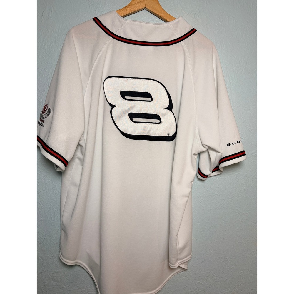 Chase Authentics NASCAR Jersey XL Dale Earnhardt Jr 8 Budweiser Y2K Vintage